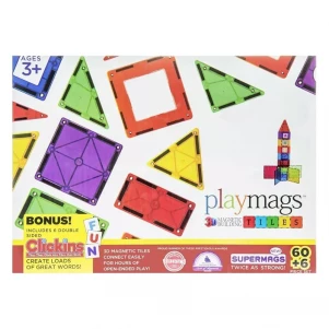 Конструктор Playmags магнітний набір 60 ел. PM158 дитяча іграшка