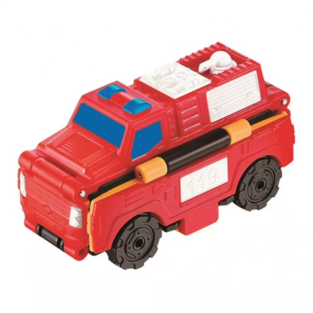 Машинка 2 в 1 Transracers Экскаватор & Пожарная машина (YW463875-14) - 1