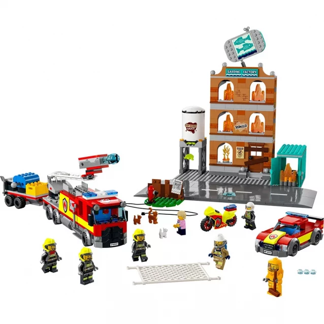 Конструктор LEGO City Пожежна бригада (60321) - 4
