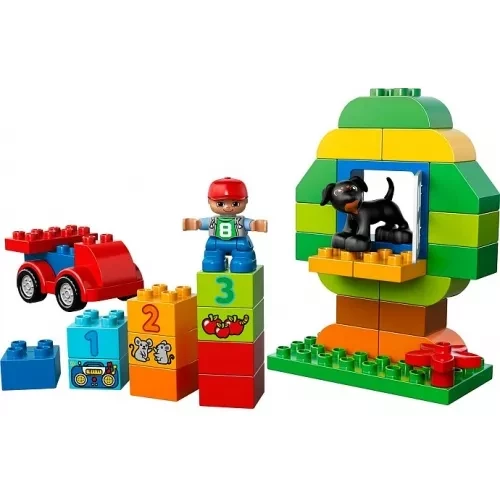 Конструктор LEGO Duplo Універсальний Набір LEGO® Duplo® «Весела Коробка» (10572) - 2