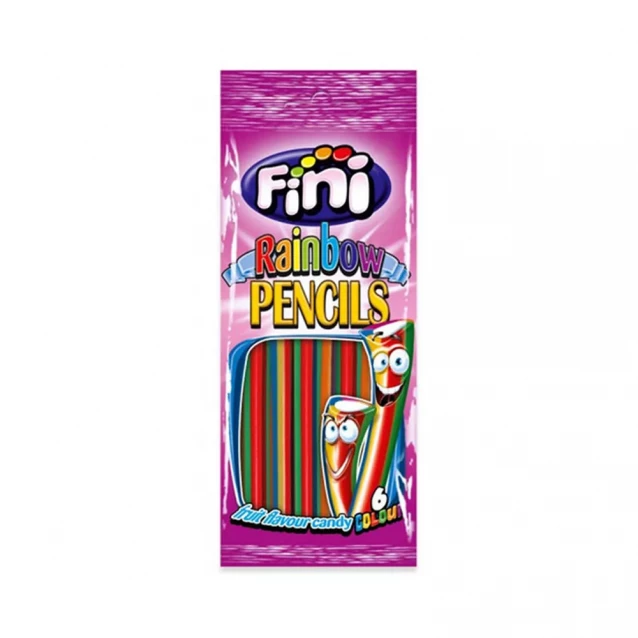 FINI желейна цукерка Торнадо райдужні олівці 1 шт - 1