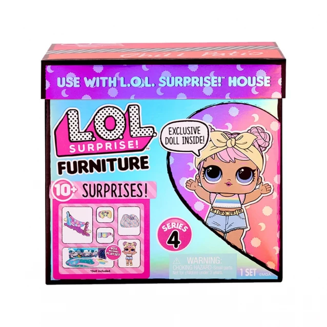 Кукла L.O.L. SURPRISE! серии Furniture - Леди-Релакс На Видпочику (572633) - 7