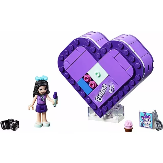 Конструктор LEGO Friends Конструктор Коробка-Серце З Еммою (41355) - 3