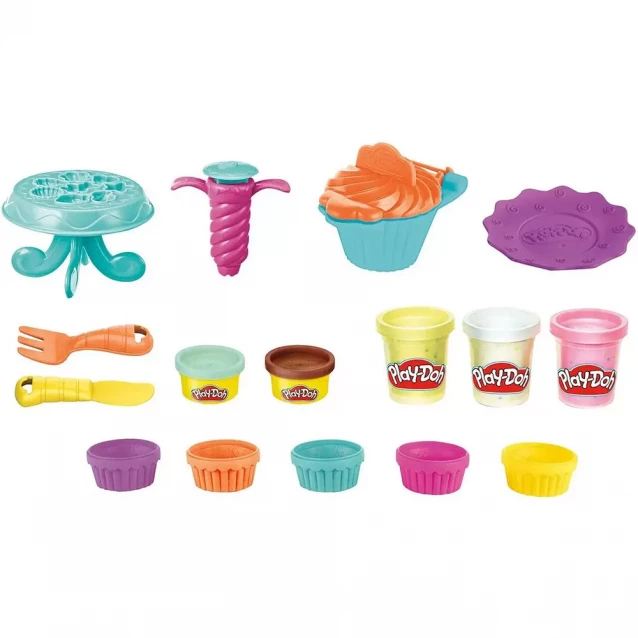 Набір для творчості з пластиліном Play-Doh Кухонне приладдя в асортименті (E7253) - 8