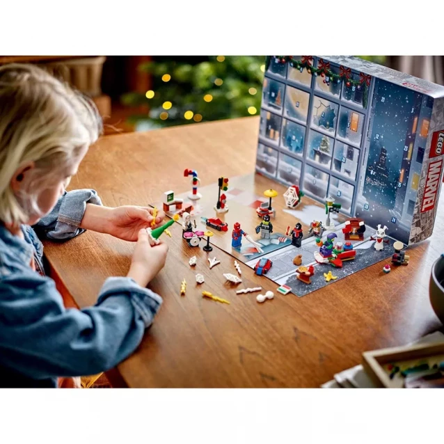 Конструктор LEGO Marvel Адвент-календар Людина-Павук 2024 (76293) - 5