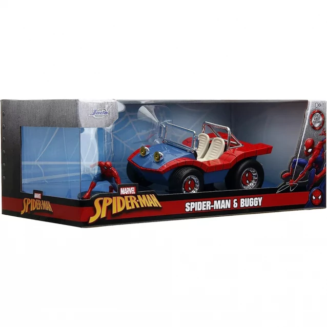 Автомодель Jada Marvel Мстители Багги с фигуркой Человека Паука 1:24 (365151) - 7