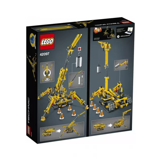 Конструктор LEGO Technic Компактний Гусеничний Підйомний Кран (42097) - 4