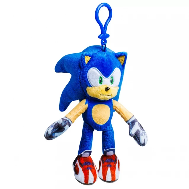 Мягкая игрушка на клипсе Sonic Prime Соник-спортсмен 15 см (SON7004B) - 1