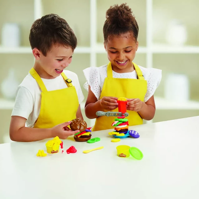 Набір для творчості із пластиліном Play-Doh Забавні закуски в асортименті (E5112) - 10
