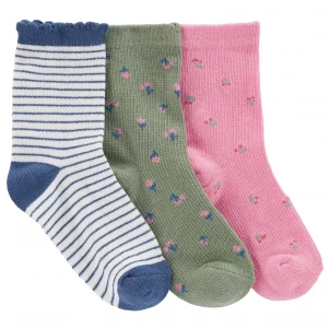 Набір шкарпеток для дiвчинки Carter's 101-131 см 3 шт (3N111110_4-7) - для дітей