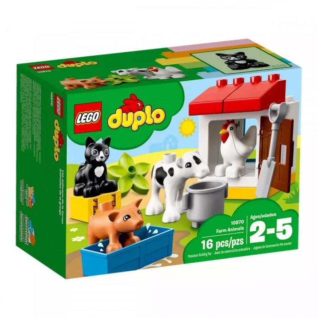Конструктор LEGO Duplo Тварини На Фермі (10870) - 6