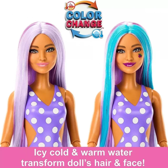 Кукла Barbie Pop Reveal Сочные фрукты Виноградная содовая (HNW44) - 4