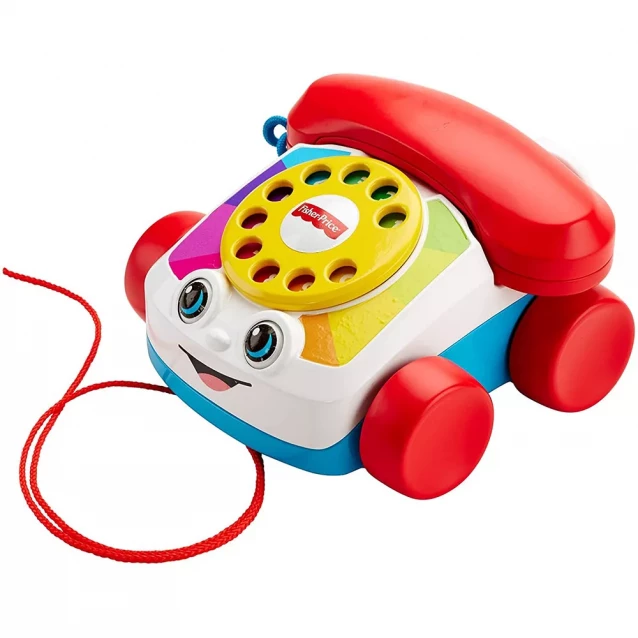 Іграшка-каталка Fisher-Price Веселий телефон (FGW66) - 1