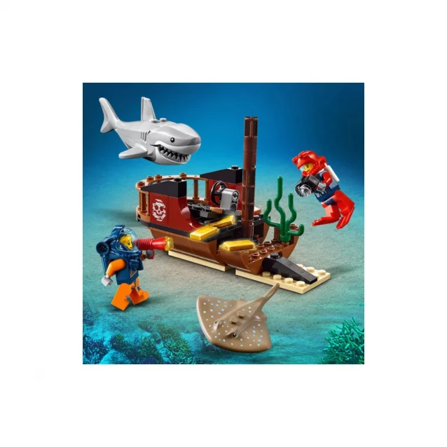 Конструктор LEGO City Океан: научно-исследовательский корабль (60266) - 16
