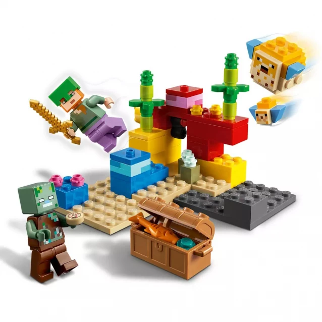 Конструктор LEGO Minecraft Кораловий риф (21164) - 4