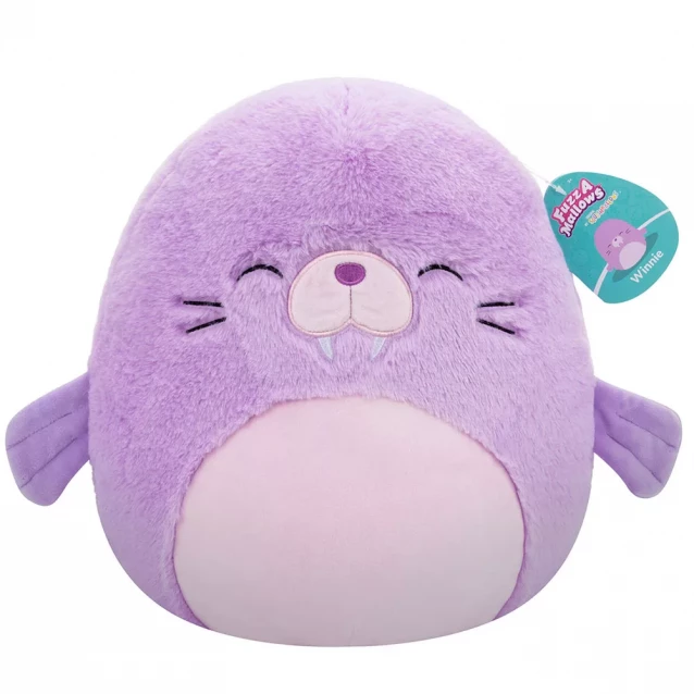 М'яка іграшка Squishmallows Морж Вінні 30 см (SQCR06680) - 7