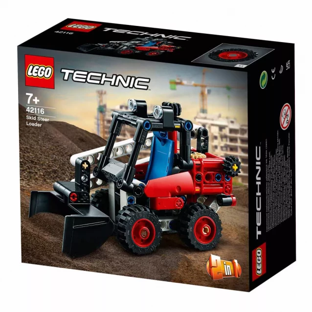 Конструктор LEGO Technic Міні-навантажувач (42116) - 1