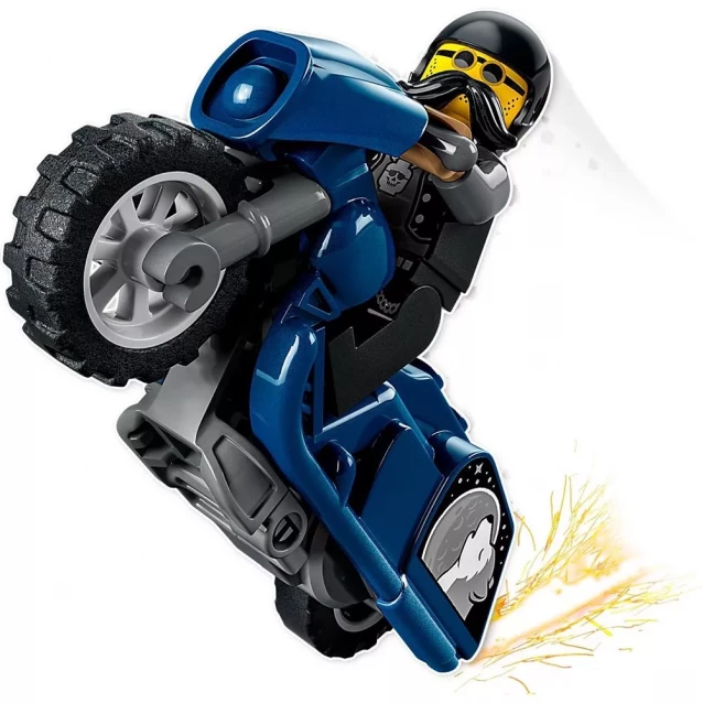 Конструктор LEGO City Stuntz Туристический каскадерский мотоцикл (60331) - 4