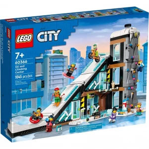 Конструктор LEGO City Гірськолижний і скелелазний центр (60366) ЛЕГО Сіті