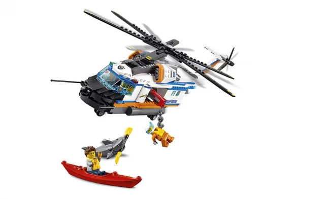 Конструктор LEGO City Надпотужний Рятувальний Гелікоптер (60166) - 6
