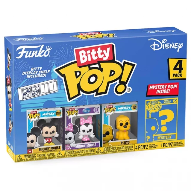 Набір фігурок Funko Pop! Bitty Disney 4в1 в асортименті (76340) - 1