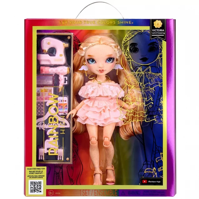 Кукла Rainbow High S23 Виктория Вайтмен (583134) - 7
