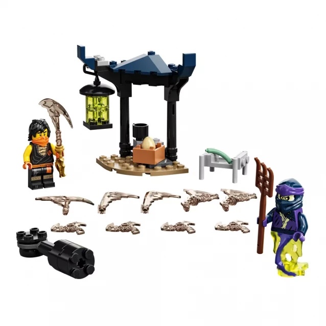 Конструктор LEGO Ninjago Грандиозная битва: Коул против Воина-Призрака (71733) - 2
