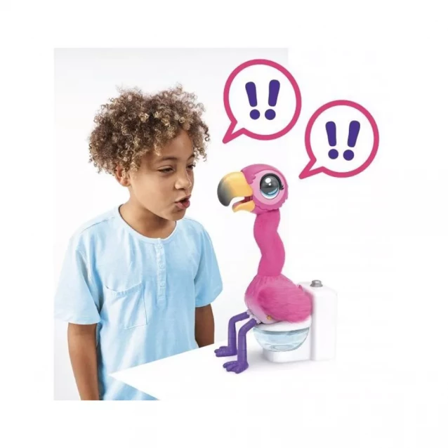 Интерактивная игрушка "Фламинго-обжора" - 7