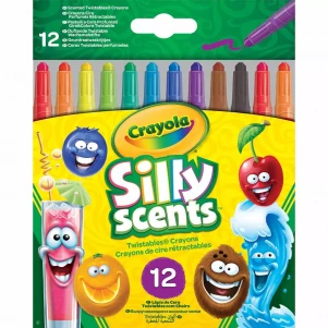 Silly Scents Набір воскової крейди "Твіст", що викручуються, з ароматом, 12 шт дитяча іграшка