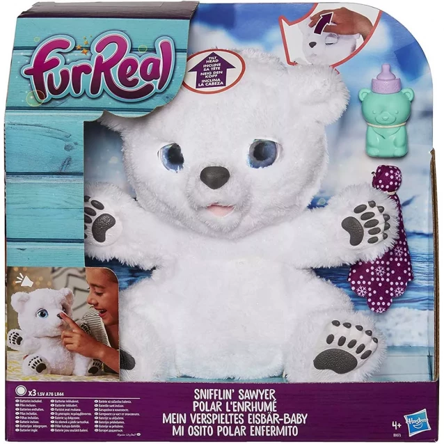 Интерактивная игрушка FurReal Friends Полярный медвежонок Сойер (B9073EU4) - 2