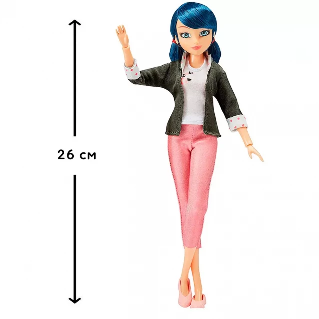 Кукла MIRACULOUS Леди Баг и Супер-Кот S2 - Суперсекрет Маринетт 26 см, с аксес. (50355) - 2