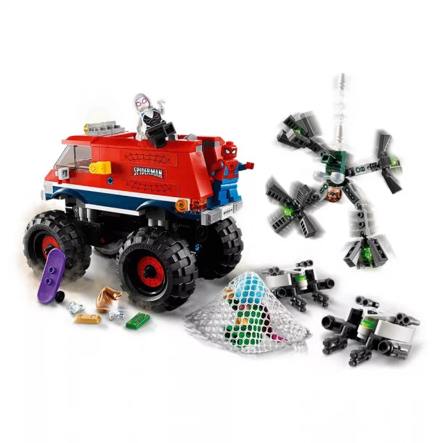 Конструктор LEGO Super Heroes Вантажівка-монстр Людини-Павука проти Містеріо (76174) - 4