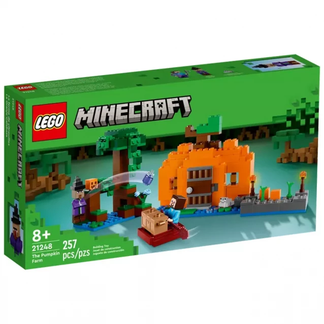 Конструктор LEGO Minecraft Гарбузова ферма (21248) - 1