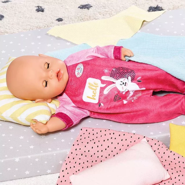 Одежда для куклы Baby Born Розовый комбинезон 43 см (832646) - 2