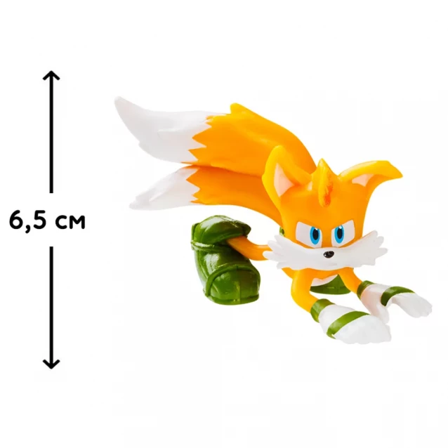 Фігурка Sonic Prime Тейлз готовий до бою 6,5 см (SON2010B) - 2