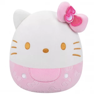 М'яка іграшка Squishmallows Хелоу Кітті у рожевому 20 см (SQSN00497) дитяча іграшка