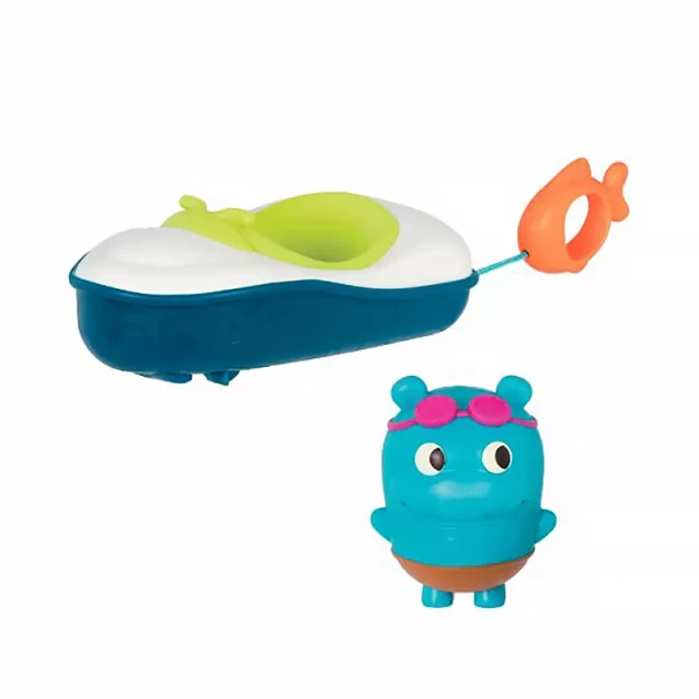 Іграшка для ванни Battat Бегемотик Плюх (LB1711Z) - 1