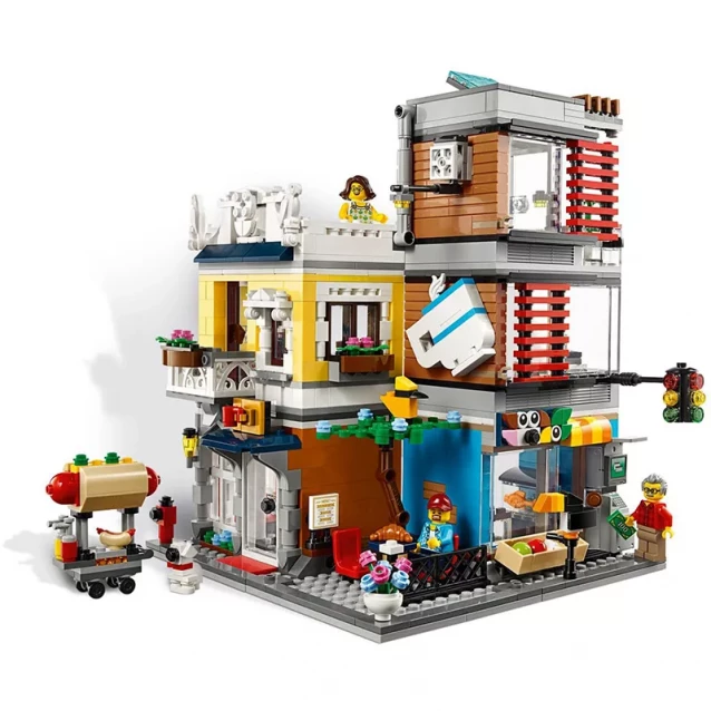 Конструктор LEGO Creator Зоомагазин і кафе в місті (31097) - 3