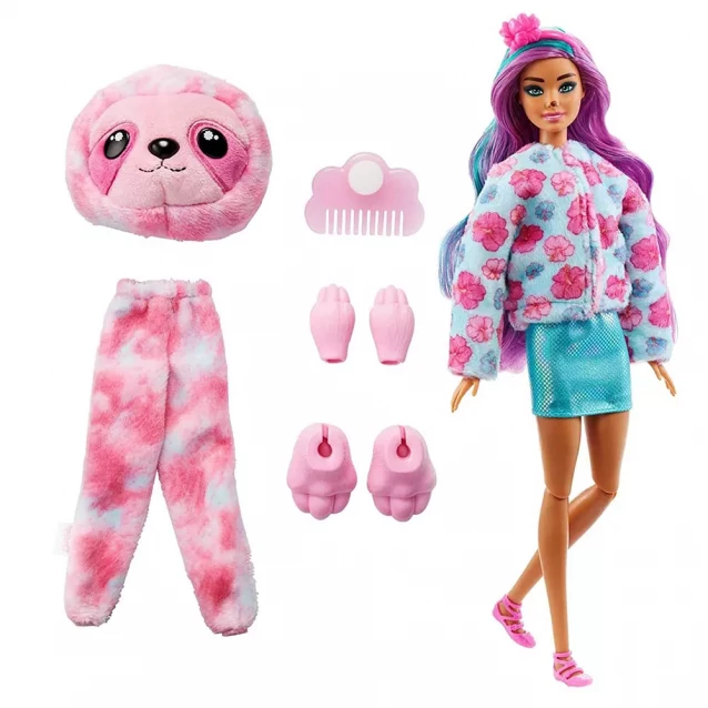 Кукла Barbie Cutie Reveal Милый ленивец (HJL59) - 4