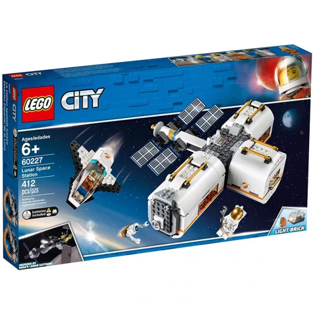 Конструктор LEGO City Космічна станція на місяці (60227) - 1
