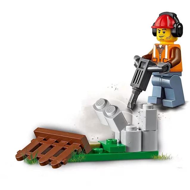Конструктор LEGO City Будівельний навантажувач (60219) - 4