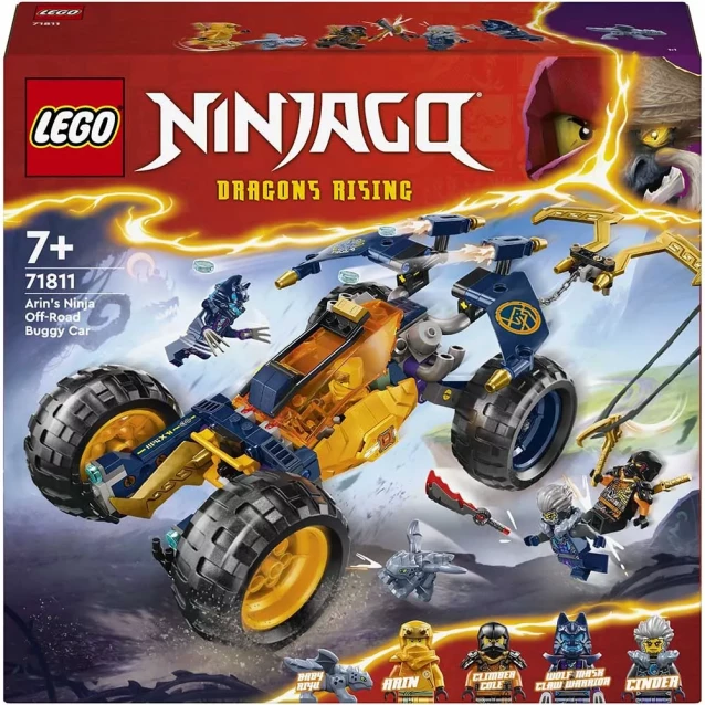 Конструктор LEGO Ninjago Багі для бездоріжжя ніндзя Арін (71811) - 1