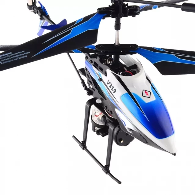 WL TOYS Іграшка вертоліт і/ч WL Toys V319 (синій) - 4