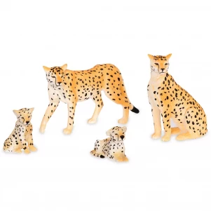 Набір фігурок Terra Сім'я гепардів (4 фігурки) (AN2774Z) дитяча іграшка