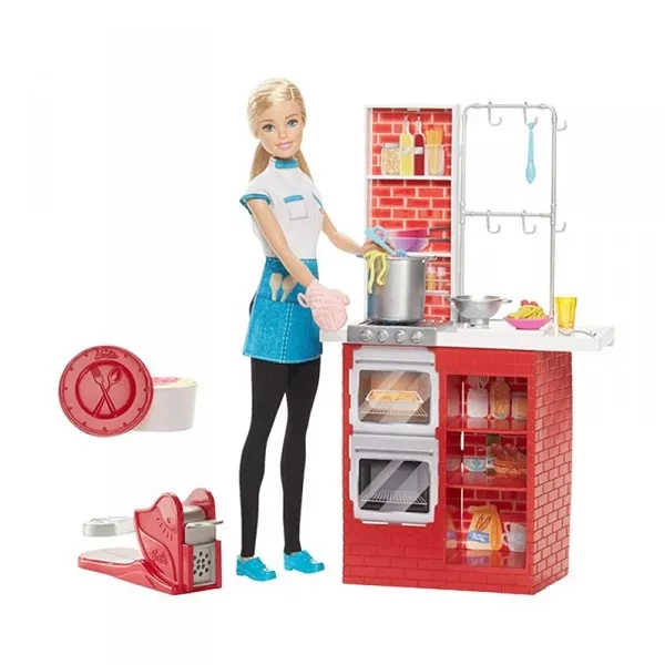 Набір з лялькою Barbie "Приготування спагетті" - 4