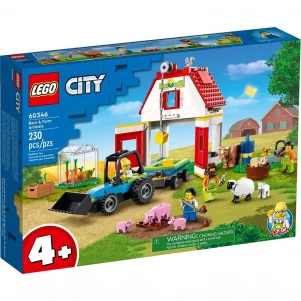 Конструктор Lego City Тварини на фермі та у хліві (60346) ЛЕГО Сіті