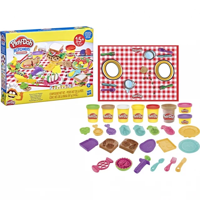 Набор для творчества с пластилином Play-Doh Кухня в ассортименте (F1791) - 6