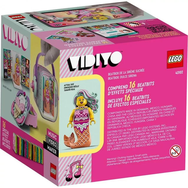 Конструктор LEGO Vidiyo Бітбокс Карамельної Русалки (43102) - 7