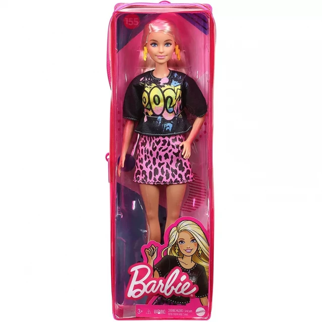 Лялька Barbie Модниця у стильній рок-футболці (GRB47) - 5
