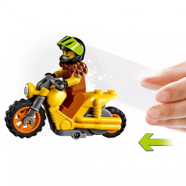 Конструктор LEGO CITY STUNTZ Разрушительное каскадёрский мотоцикл (60297) - 3